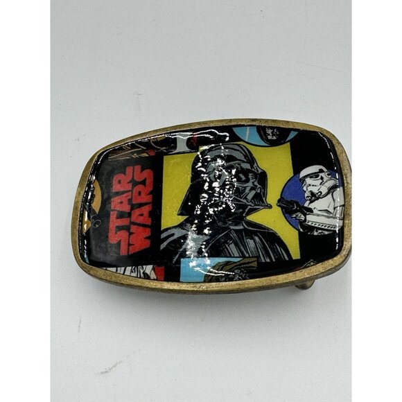 Handmade Habazin Star Wars Empire Darth Vader Stormtroopers Belt Buckle - Picture 1 of 3